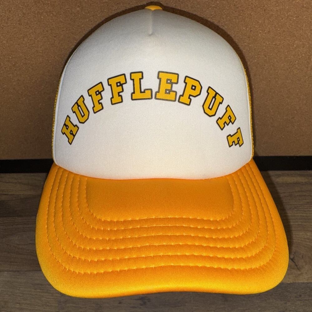 Harry Potter Hufflepuff Collegiate Trucker Cap -‎ BL Exclusive